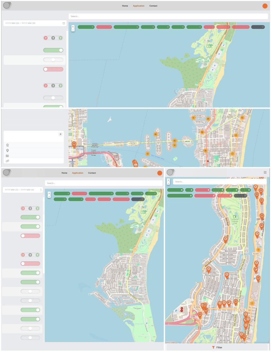 Comp saasui app filters